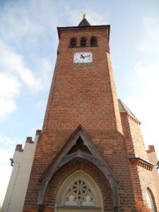 Schlosskirche Lützschena im 16. Jahrhundert erbaut 1855 Kirchenumbau und Turmanbau
