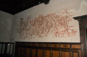 Auch die DDR-Zeit hat ihre künstlerischen Spuren in den Schlossräumen hinterlassen.
