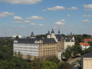 Der gesamte Schlosskomplex von Altenburg 